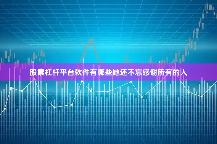 股票杠杆平台软件有哪些她还不忘感谢所有的人